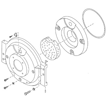 Bosch / Buderus Isoliermatte Brenner-Tür 17-28 / 39-115 S105, S315, SB305, SB315, SB325 63007326