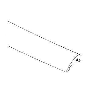 HSK Wasserleiste gebogen Radius 550mm, für Runddusche 2-teilig E100051-2-550
