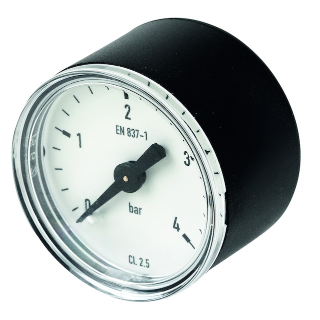 Resideo Manometer, Gehäusedurchmesser 40mm, Anschluss hinten G 1/8, Teilung 0-4 bar M18K-A04
