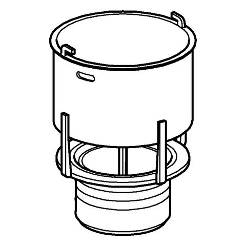 Grohe Austauschsitz für Spülkasten für WC-Spülkasten 43545000