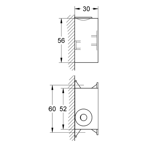 Grohe Trafo-Anschlussbox für WC-Elektronik 42279000