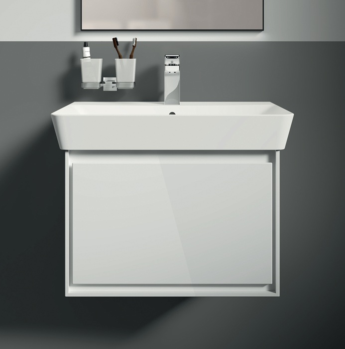Ideal Standard 2 Zahnputzbecher IOM Cube, chrom E2205AA