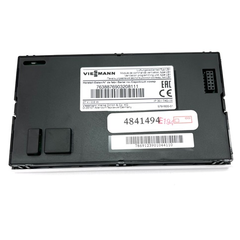 Viessmann Lüftungsbedienteil LB1 # 7869123