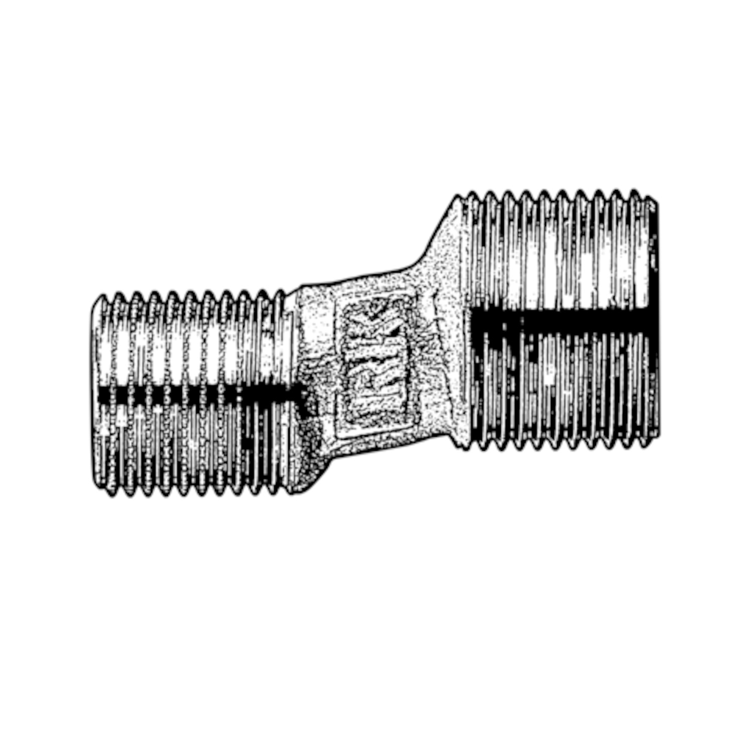 Kludi S-Anschluss G 1/2 x G 3/4, vernickelt 7655204-00