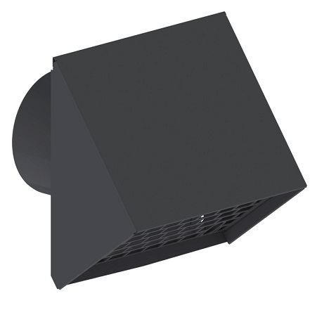 Kermi x-well Wetterschutzgitter NW 180, Aluminium, anthrazit RAL7016 Y2401180012K