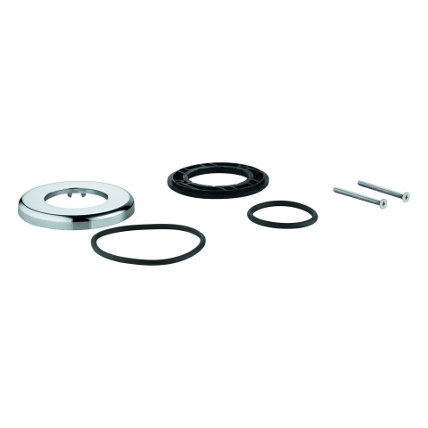 Grohe Rosette für Chiara/Europlus Einhandmischer 3-Loch-Wannenkombination chrom 46478000