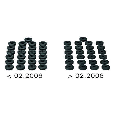 Grohe Dichtung 16,5x56 50 Stück für Zweigriffarmaturen 0529100M