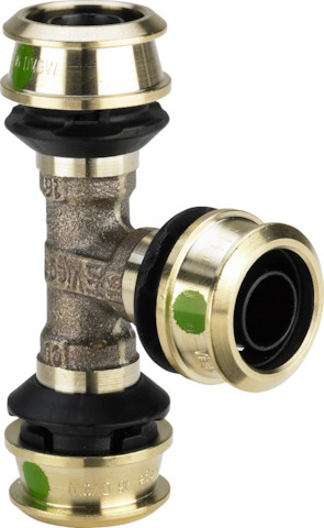 Viega Raxofix T-Stück mit SC-Contur 5318 in 50x16x50mm 790431