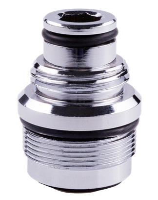 Hansa Anschlussnippel G1/2, M24x1 chrom 59913137