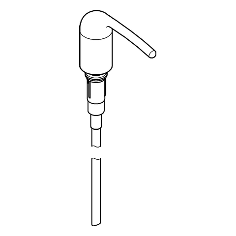 Grohe Pumpvorrichtung chrom 48171000