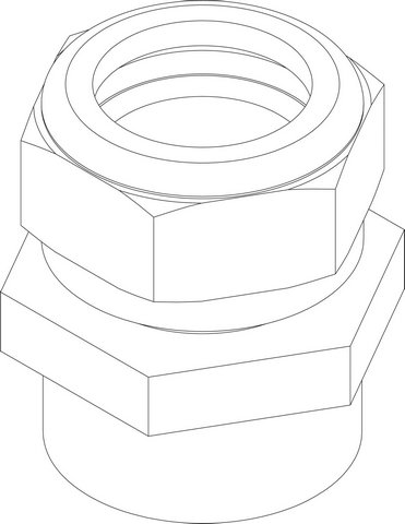 Bosch / Buderus Zwischenstück Solarkollektor 87186687860