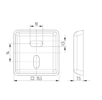 Avenarius Wandbefestiger 1009027000