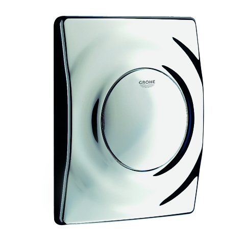 Grohe Urinal-Betätigung Surf mit Druckknopfbetätigung chrom 37018000