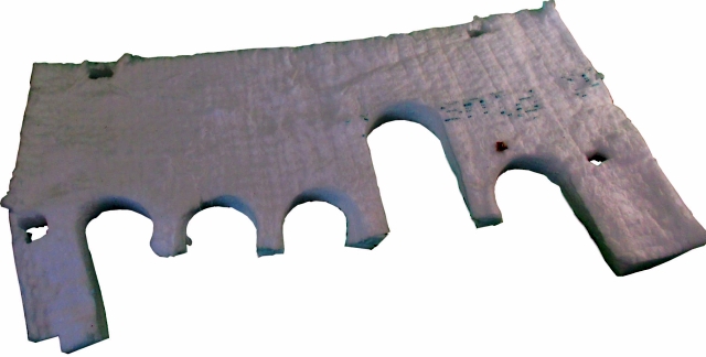Wolf Wärmedämmung Brennerplatte für NG-4E-35 1614064