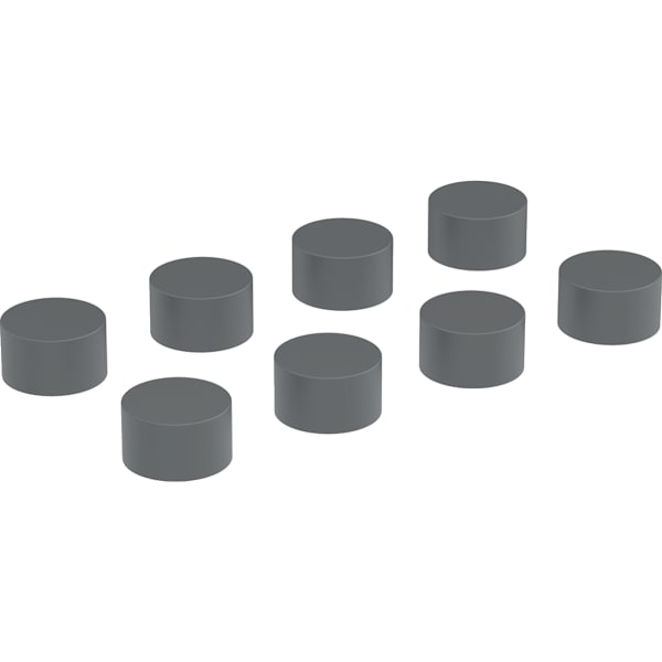 Geberit Set Geberit Dämpfkappen für Fertigbauset befliesbar und individuell 242.207.00.1