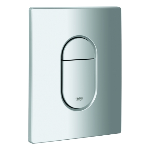 Grohe Abdeckplatte mattchrom, mit Drucktaste 42378P00