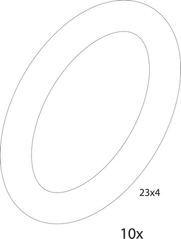 Bosch O-Ring 23x4 (10x) 87167713530