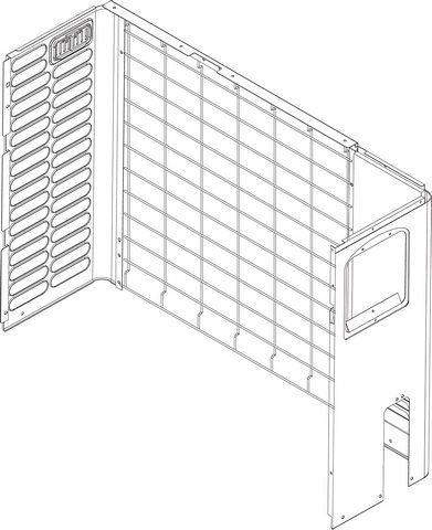 Bosch Rückwand 2KW 8738207339
