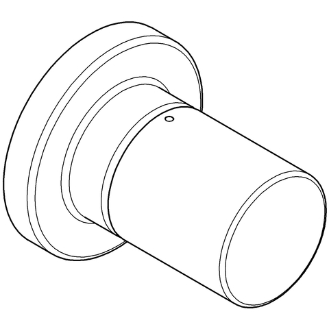 Grohe UP-Ventil Oberbau Grohtherm 3000 C 19470 Einbautiefe: 28-80mm chrom 19470000