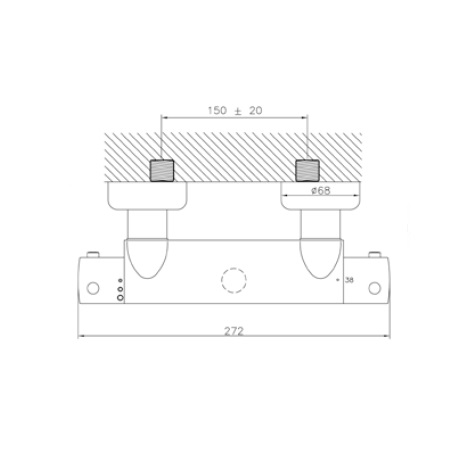 Avenarius AP-Thermostat-Brausebatterie 9006502010