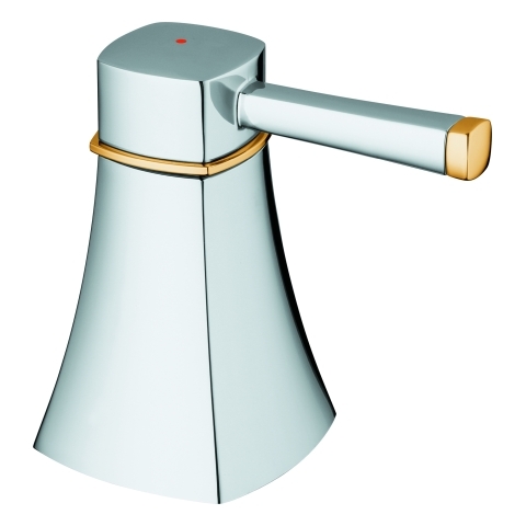 Grohe Griff rot für Grandera chrom/gold 48198IG0
