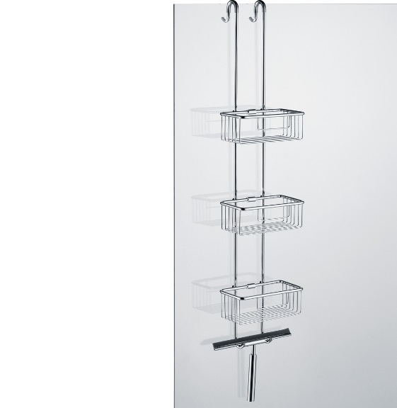 Avenarius Serie Körbe Duschkombination 3-fach mit Wischer 9014063010