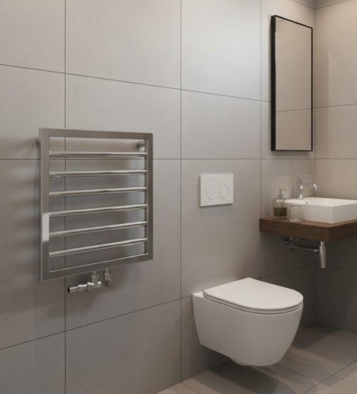 Zehnder Subway SUBC-100-060 Badheizkörper H: 97,3 B: 60cm, chrom, ZS300460CR00000