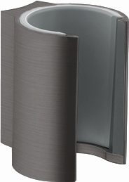 Hansgrohe Brausehalter Axor Starck brushed black chrom für Schläuche mit zylindrischer Mutter 27515340