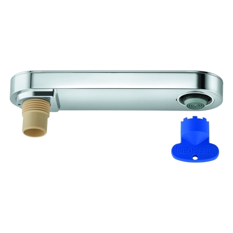 Grohe Auslaufbrause mit herausziehbarem Auslauf chrom 48454000