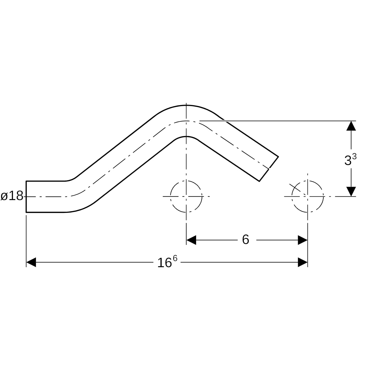 Geberit Mapress C-Stahl Überbogen d18 verzinkt 20803