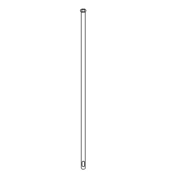 Bosch / Buderus Einlaufrohr 915mm 8735100005