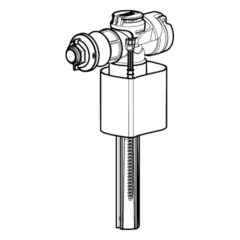 Grohe Füllventil für Euro Keramic Spülkasten 49020000