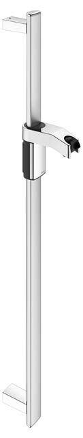 Keuco Brausestange AXESS 900mm silber-eloxiert 35012170900