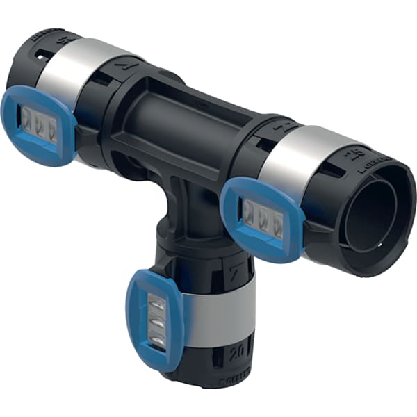 Geberit FlowFit T-Stück reduziert PPSU d32-25-32 620.143.00.1