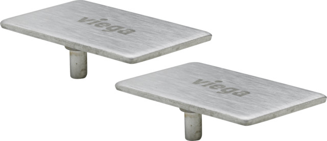 Viega Kappenset Advantix 4965.88 in Edelstahl weiß 712105