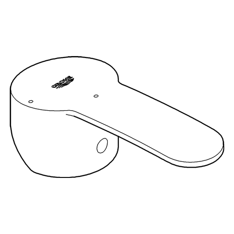 Grohe Hebel für Eurostyle Cosmopolitan chrom 46829000