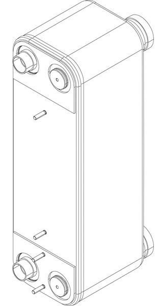 Bosch Verflüssiger CBH112AH-100 Alfa Laval 8738206731
