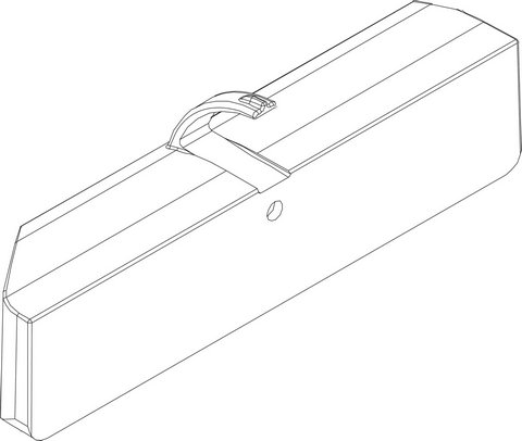 Bosch / Buderus Abdeckung Einsatz Kanal 87186661520