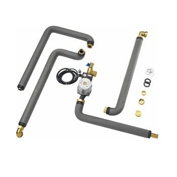 Buderus Heizkessel-Speicher-Verbindungsleitung GB212 HE 40-50 für L/2R, Halteblech 7739603197