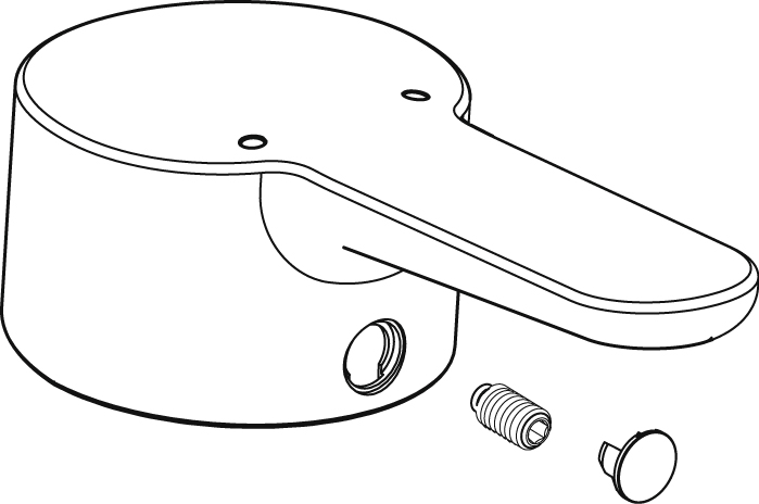 Ideal Standard Griff Connect Blue, D40, Logo ISI B961010AA