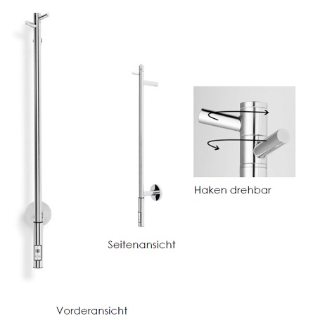 Avenarius Handtuchwärmer, Höhe 85cm 9055200016