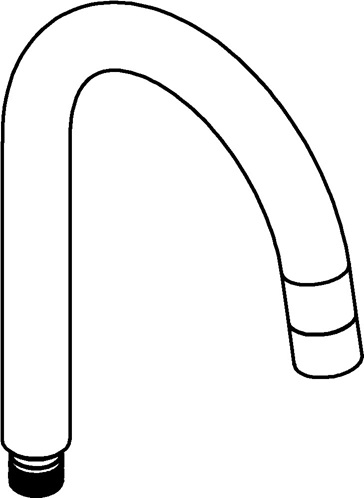 Grohe Auslauf chrom, schwenkbar 13427000