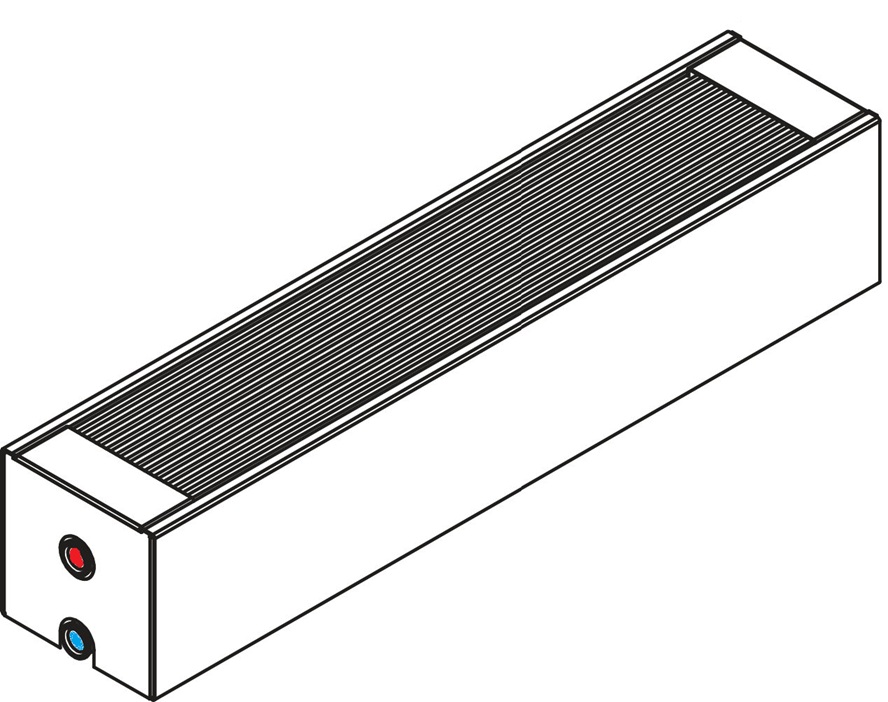 Arbonia Basis-Konvektor KKN Typ 26 BH: 25 BL: 300cm KKN025511300