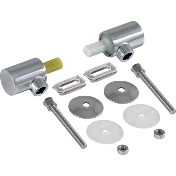 Geberit Metallscharniere, 1 Paar zu 572620 und 572120 598157000