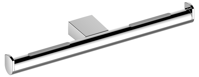 Keuco Toilettenpapierhalter Plan doppelt, verchromt 14963010003
