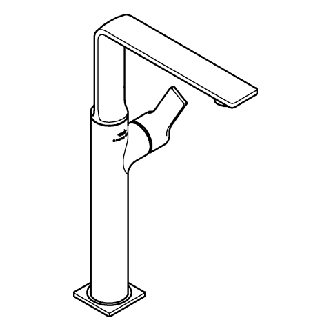 Grohe Allure Einhand-Waschtischbatterie chrom XL-Size 23403001