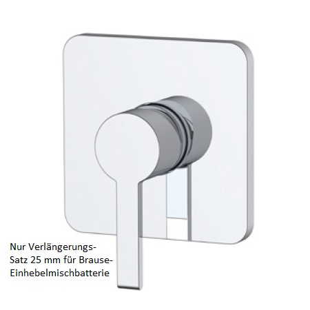 Avenarius Verlängerungs-Satz 25mm chrom 9909086000