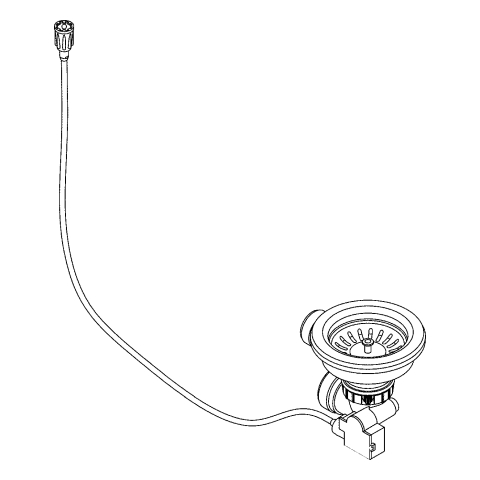 Grohe Stopfen für Küchenspülen edelstahl 42588SD1