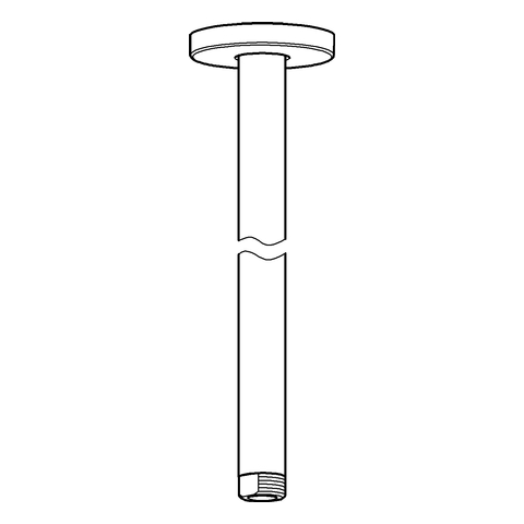 Grohe Rainshower Deckenauslass chrom, Länge 292mm 28497000