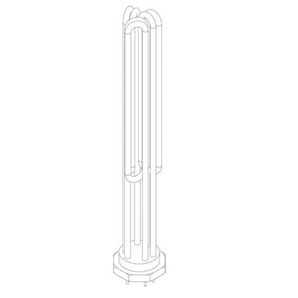 Bosch / Buderus Elektro-Heizeinsatz 6kW-G2 8738104717